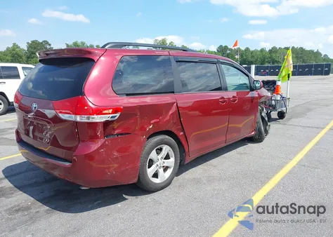 2012 Toyota Sienna Le V6 8 Passenger from USA, damaged, VIN 5TDKK3DC2CS238720